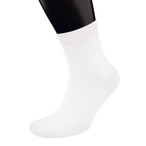 Мужские носки АБАССИ ZCL144 белый размер 25-27 фото