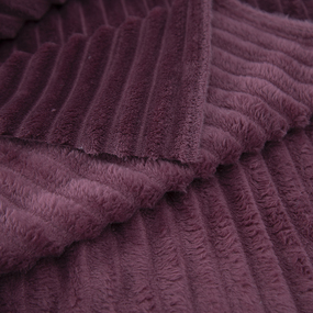 Ткань на отрез велсофт Orrizonte 300 гр/м2 200 см 5756 цвет бордовый фото