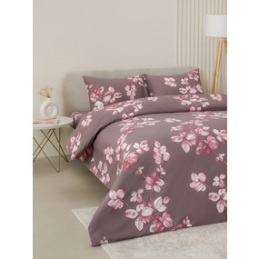 Постельное белье VT из полисатина 4115 2-х сп с евро простыней с наволочкой 50х70 фото