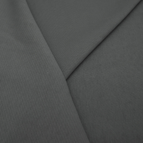 Ткань на отрез футер 3-х нитка диагональный цвет серый фото
