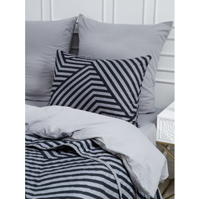 Чехол декоративный VT для подушки с молнией, ультрастеп 5953-2B 50/70 см в упаковке 2 шт фото