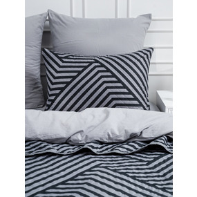 Чехол декоративный VT для подушки с молнией, ультрастеп 5953-2B 50/70 см в упаковке 2 шт фото