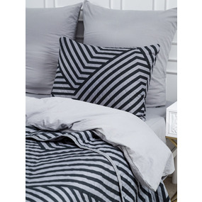 Чехол декоративный VT для подушки с молнией, ультрастеп 5953-2B 50/70 см в упаковке 2 шт фото