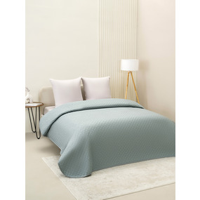 Покрывало VT ультрастеп двухстороннее жаккард 17-4402 240/210 фото