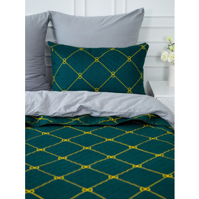 Чехол декоративный VT для подушки с молнией, ультрастеп 6354-2A 50/70 см в упаковке 2 шт фото