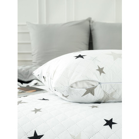 Чехол декоративный VT для подушки с молнией, ультрастеп DJL7607 50/70 см в упаковке 2 шт фото