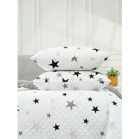 Чехол декоративный VT для подушки с молнией, ультрастеп DJL7607 50/70 см в упаковке 2 шт фото