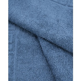 Полотенце махровое Туркменистан 70/140 см цвет темно-синий Navy фото