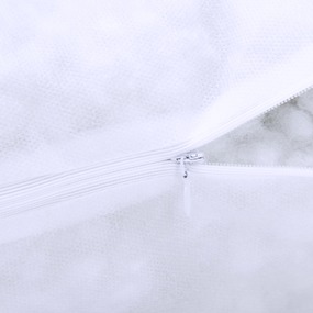 Подушка холлофайбер шарики чехол спанбонд 50/70 см, на молнии фото