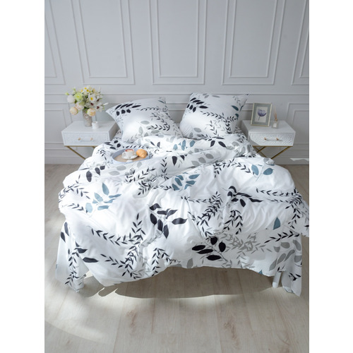 Постельное белье VT из полисатина 4819 2-х сп с евро простыней фото 10