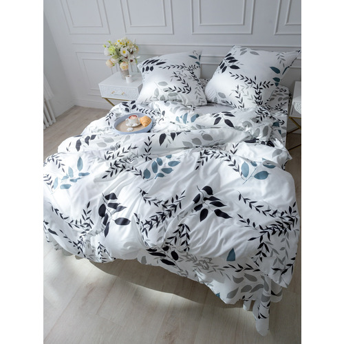 Постельное белье VT из полисатина 4819 2-х сп с евро простыней фото 9