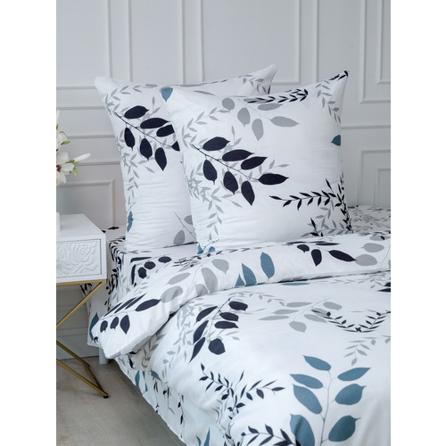 Постельное белье VT из полисатина 4819 2-х сп с евро простыней фото 3