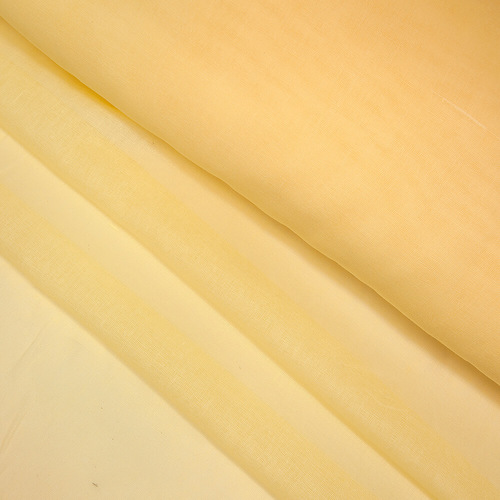 Ситец гладкокрашеный 80 см 65 гр/м2 цвет желтый фото 1