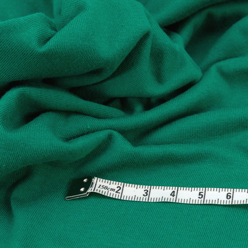 Ткань на отрез кулирка М-3108 цвет зеленый фото 2