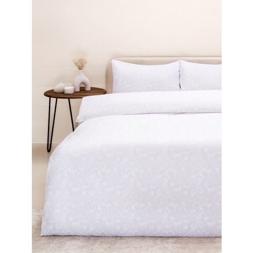 Постельное жаккард Белый 2-х сп с евро простыней с наволочками 50/70 фото 13