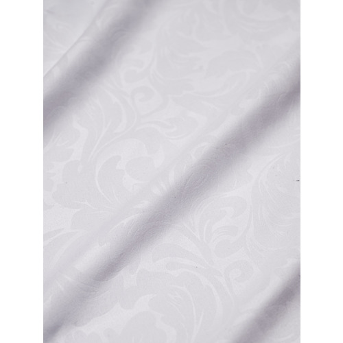 Постельное жаккард Белый 2-х сп с евро простыней с наволочками 50/70 фото 2