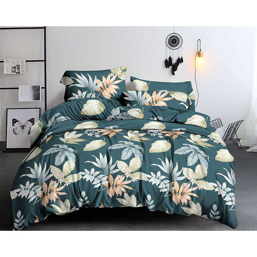 Постельное белье VT из полисатина 267-8 2-х сп с евро простыней с наволочками 70/70 фото 1