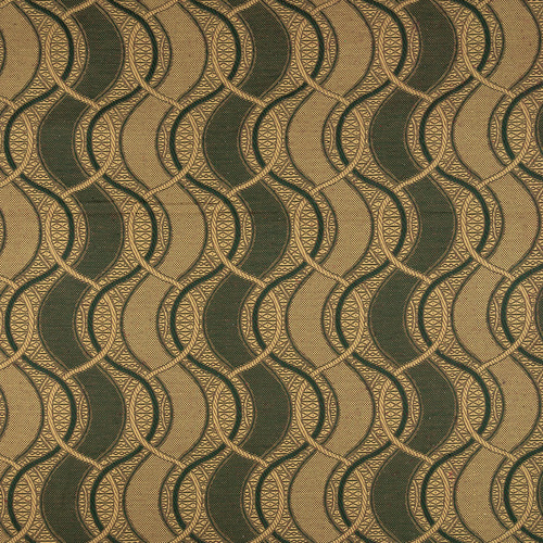 Ткань на отрез гобелен 150 см 112-5 цвет темно-зеленый фото 2