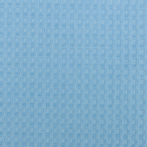 Ткань на отрез вафельное полотно гладкокрашенное 150 см 240 гр/м2 7х7 мм цвет 024 голубой фото 2