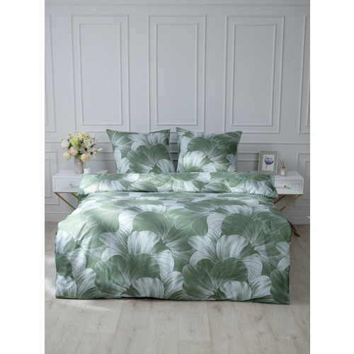 Постельное белье VT из полисатина 4826 2-х сп с евро простыней фото 15