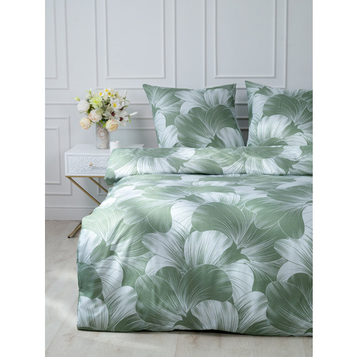 Постельное белье VT из полисатина 4826 2-х сп с евро простыней фото 17