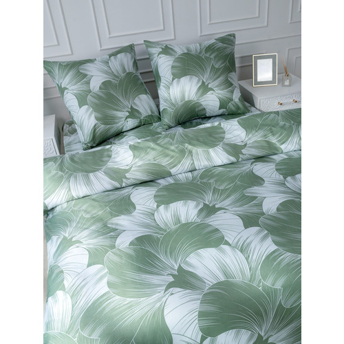 Постельное белье VT из полисатина 4826 2-х сп с евро простыней фото 14