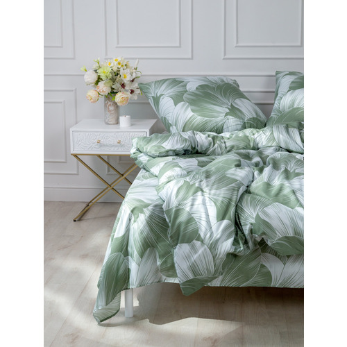 Постельное белье VT из полисатина 4826 2-х сп с евро простыней фото 12