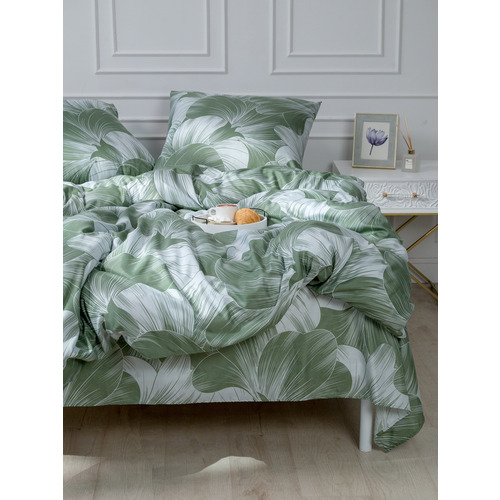 Постельное белье VT из полисатина 4826 2-х сп с евро простыней фото 13