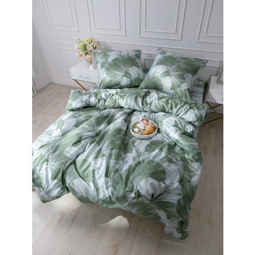 Постельное белье VT из полисатина 4826 2-х сп с евро простыней фото 9