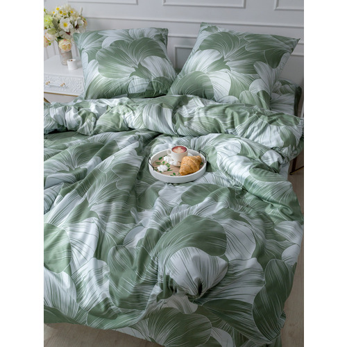 Постельное белье VT из полисатина 4826 2-х сп с евро простыней фото 8