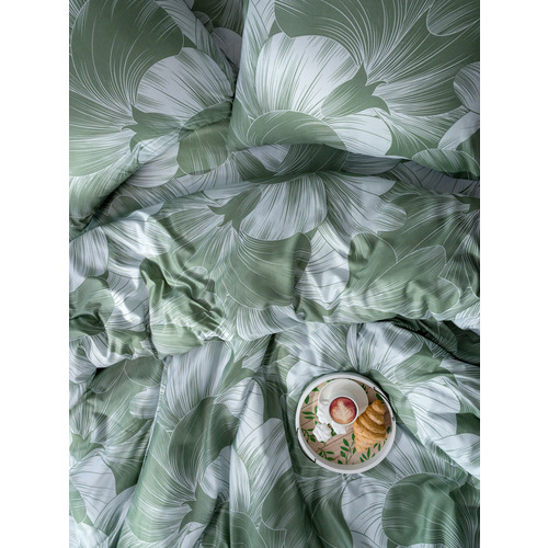 Постельное белье VT из полисатина 4826 2-х сп с евро простыней фото 7