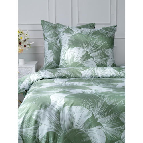 Постельное белье VT из полисатина 4826 2-х сп с евро простыней фото 5