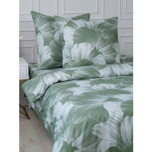 Постельное белье VT из полисатина 4826 2-х сп с евро простыней фото 4