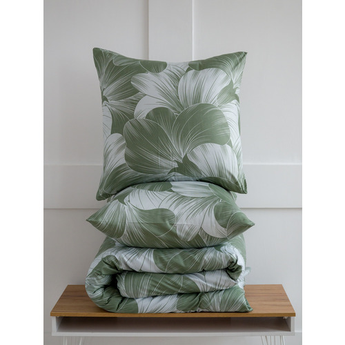 Постельное белье VT из полисатина 4826 2-х сп с евро простыней фото 2