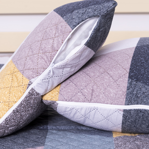 Чехол декоративный для подушки с молнией, ультрастеп 4102/2 45/45 см фото 5