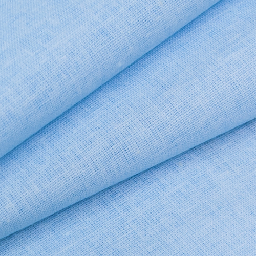 Ткань на отрез перкаль гладкокрашеный 150 см 82205/5 цвет голубой фото 1