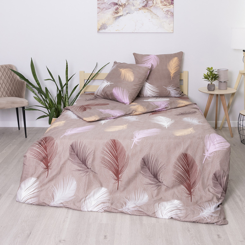 Наволочка из полисатина на молнии 4236 в упаковке 2 шт 70/70 фото 2