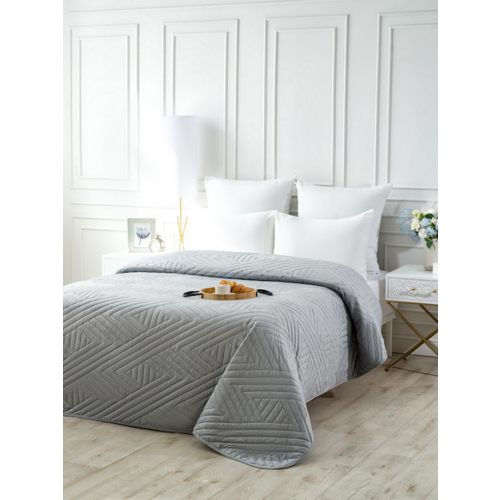 Покрывало VT велюр Crystal 220х240 цвет 227 фото 2