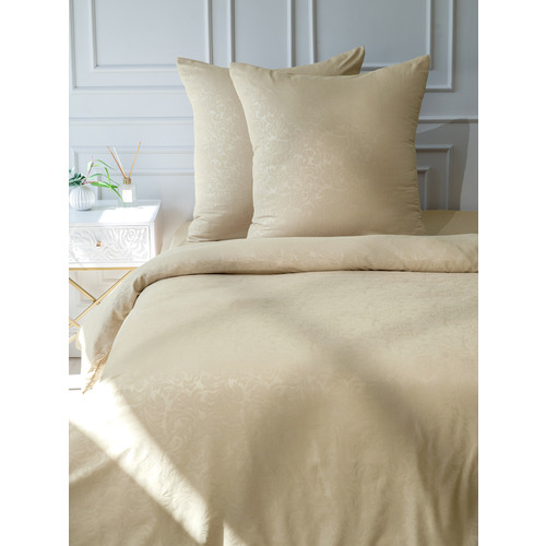 Постельное жаккард 14-1210 2-х сп с евро простыней с наволочками 70/70 фото 15