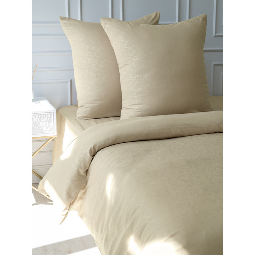 Постельное жаккард 14-1210 2-х сп с евро простыней с наволочками 70/70 фото 16