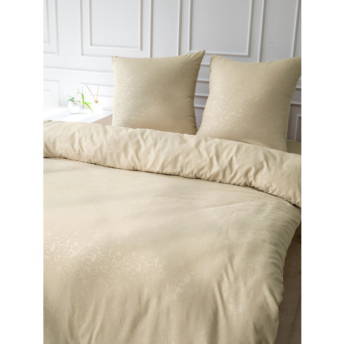 Постельное жаккард 14-1210 2-х сп с евро простыней с наволочками 70/70 фото 12