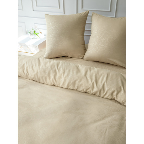 Постельное жаккард 14-1210 2-х сп с евро простыней с наволочками 70/70 фото 7