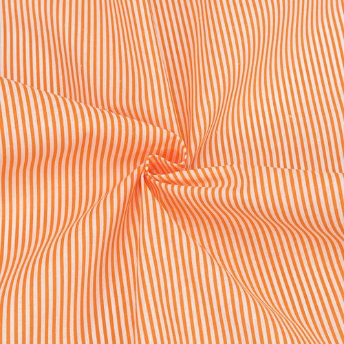 Ткань на отрез бязь плательная 150 см 1663/26 цвет оранжевый фото 1