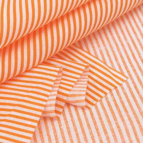 Ткань на отрез бязь плательная 150 см 1663/26 цвет оранжевый фото 4