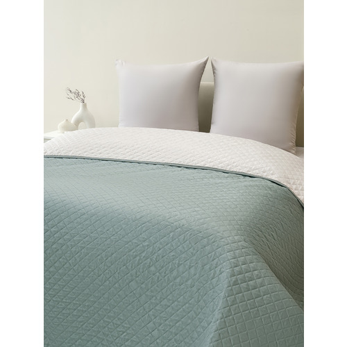 Покрывало VT жаккард 14-0000+17-4402 240/210 фото 10