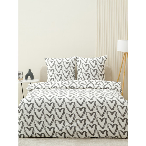 Постельное белье VT из полисатина ДА-571 2-х сп с евро простыней с наволочками 70/70 фото 14