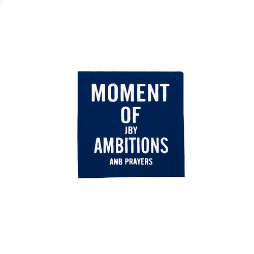 Нашивка Moment of ambitions 4,5*4,5 см цвет синий фото 1