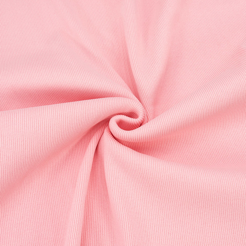 Ткань на отрез кашкорсе 3-х нитка с лайкрой цвет розовый фото 1