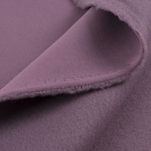 Маломеры футер 3-х нитка компакт пенье начес цвет темно-лиловый 0.45 м фото 3