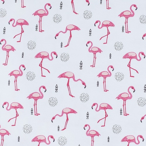 Ткань на отрез интерлок пенье Фламинго R175 фото 1
